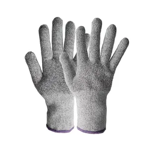 Keep Warm Winter Thermal Jersey Lining Anti Cutting Gloves
