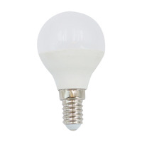 Ampoule LED G45 à économie d'énergie 5W, sans scintillement, type globe, culot E14, IRC>80, angle de faisceau 180°, 470LM, 90 Lm/W, LED SMD 2835, 2700-6500K