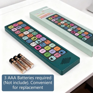 Appareil AAC pour l'autisme avec 6 boutons d'enregistrement, voix interchangeable homme/femme, aide à la communication alternative - Product Image 5