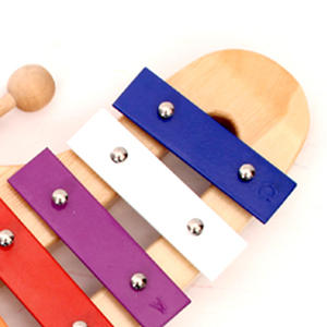 Plaque d'aluminium 8 tons Qin Orff Percussion Qin <span class=keywords><strong>Parent</strong></span>-enfant Aides pédagogiques Puzzle Percussion à la main Qin Vente en gros - Product Image 6