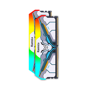 Ramsta Manta Kit <span class=keywords><strong>RAM</strong></span> 16GB * 2 <span class=keywords><strong>DDR4</strong></span> DDR5 8G 32G 48G DDR3 3200MHz <span class=keywords><strong>2666MHz</strong></span> 3600MHz UDIMM Memoria de juegos de computadora para escritorio en Stock - Product Image 4