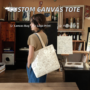 Grand sac en coton XL avec une bandoulière plus large, taille XL pour le transport - Product Image 2