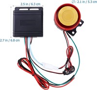 Anti-theft Security System Universal Electric Remote Motorcycle Alarm System
