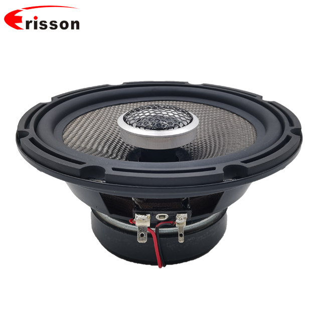 ERISSON Latest 2-Way 6.5Inch Car Coaxial Speakers with 25mm Silk Tweeter High Performance Sound System