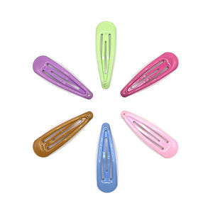 Colore vernice personalizzata 2-4 pollici metallo Snap triangolo antiscivolo mollette colore caramella <span class=keywords><strong>per</strong></span> ragazze bambini e donne accessori <span class=keywords><strong>per</strong></span> <span class=keywords><strong>capelli</strong></span> - Product Image 5