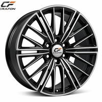 Velg Alloy Forged Gloss Black CF 17 18 19 20 Inch 6x139.7 78.1, Cocok untuk Ranger T6 RT50 BT-50 TF Hilux N80