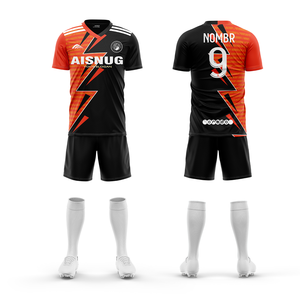 Il produttore di magliette da calcio per bambini sublimate personalizzate indossa un Set uniforme per la squadra nazionale del bambino vecchia scuola di calcio - Product Image 1