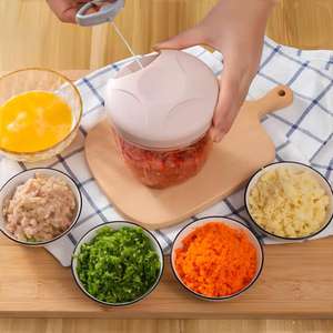 <span class=keywords><strong>Hachoir</strong></span> manuel multifonction 500/900 ml à cordon, sans BPA, pour préparation de repas - Vente chaude - Product Image 6