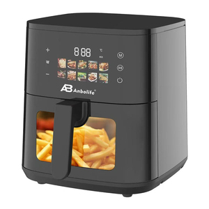 Friggitrice ad Aria Digitale Anbolife per Uso Domestico, 5.5L, Elettrica, Senza Olio, Vendita Diretta dalla Fabbrica, OEM - Product Image 2