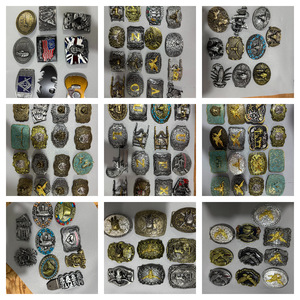 Boucles de Ceinture Tête de Vache Western en Alliage de Zinc Lisse Variées, Accessoires Plaqués Bronze pour Soins des Chevaux et Bovins - Product Image 2