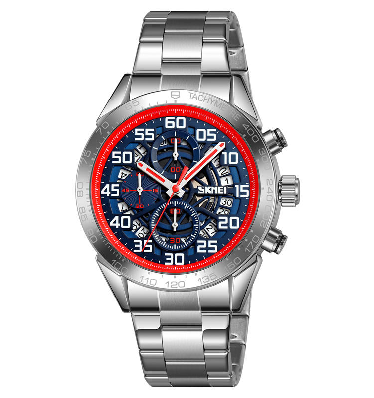 สีเงิน/สีฟ้า