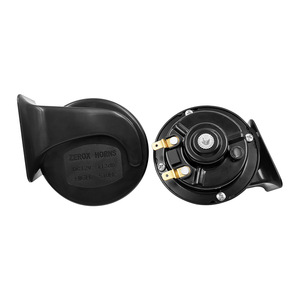 Klaxon de voiture Zerox Horns, klaxon d'escargot DC12V 113dB, haute fréquence 510Hz, klaxon universel pour camion - Product Image 1