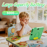 Tablet Edukasi Anak 7 Inci Android 12 RAM 2GB Penyimpanan 32GB Tablet PC Wi-Fi Baru