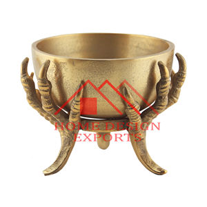 Nouvel arrivage de bol de service à salade en métal aluminium meilleur vendeur dessus de table de cuisine vaisselle - Product Image 6