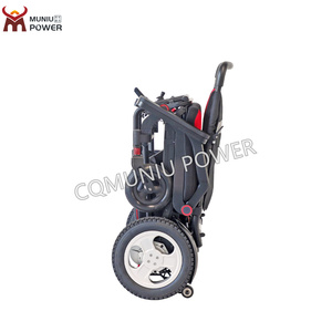 Dual Battery Electric Assisted <strong>Stand</strong> Motorized <strong>Wheelchair</strong> for Disabled All-Terrain Remote Rehabilitation Therapy Supplies - Product Image 6