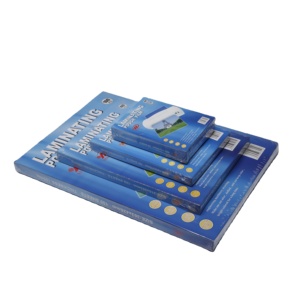 High quality clear transparent plastic A4 pouch sheets for any laminators
