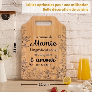 Board-2.5mm à découper en bambou personnalisé épais lavable au lave-vaisselle pour les cadeaux d'anniversaire <span class=keywords><strong>de</strong></span> <span class=keywords><strong>grand</strong></span>-mère et <span class=keywords><strong>de</strong></span> fête des grands-mères - Product Image 3