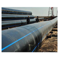 Tianjin DRD PN8 1.5 pouces poly PEHD tuyau hdpe tuyau pe tuyau pour l'irrigation