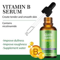 Sérum Visage OEM à la Vitamine B et VA VC VE Rétinol Arbutine Acide Hyaluronique Collagène Riz Bave d'Escargot, Soin de Peau MOOYAM, 10 Types de Sérums Visage