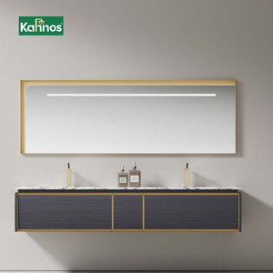 Contemporary Oval <b>Led</b> Backlit Bathroom Mirror Wall Mounted <b>Vanity</b> Mirror With Defogger Dimmable Light for Washroom Decor - Product Image 1