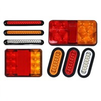 Feu arrière LED 12V 24V, feu stop arrière pour camion remorque 2010-2025
