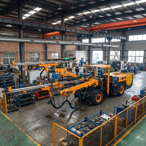 Two Boom <strong>Drill</strong> Jumbo CYTJ45/2 360&deg; Feed Rotation 4WD Articulated Chassis for 12-45m&sup2; Tunnel Section - Product Image 1