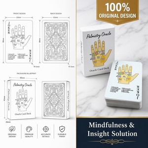 Cartas de Palomastropía Impresas Personalizadas, Baraja de Adivinación, Juego de Cartas de Divinación con Caja - Product Image 5