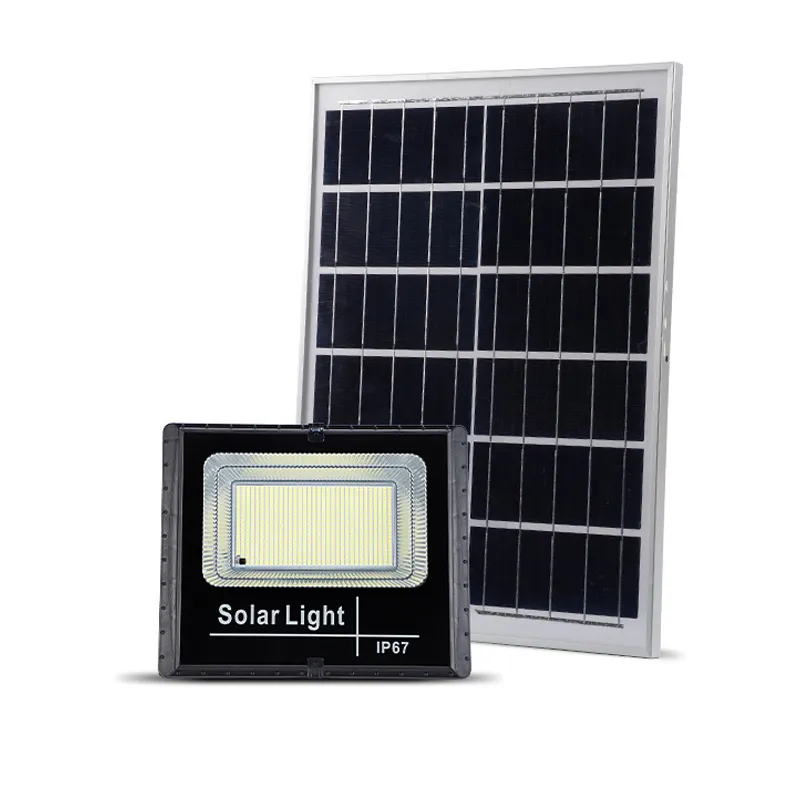Solar Flood Lights Waterproof IP67 solar outdoor light efficiency led solar street lights 60w 100w 200W