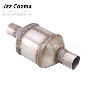 Tubo de Escape Delantero de Repuesto, Entrada y Salida de 2 Pulgadas, Cuerpo de 4.88x4 Pulgadas, Longitud Total de 11.81 Pulgadas, Euro 3, Convertidor Catalítico - Product Image 6