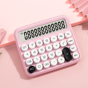 <span class=keywords><strong>Calculadora</strong></span> Qixin con Pantalla Grande de 12 Dígitos, Antideslizante, Teclas Mecánicas con Sensación Estéreo, Diseño de Diodos LED, Funciona con Pilas - Product Image 4