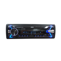 1 Din Audio de voiture TF double port USB 60mm de profondeur Fonction mains libres Transmetteur FM Amplificateur stéréo 1 an de garantie Lecteur MP3 de voiture