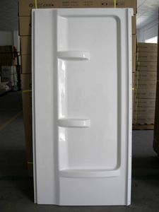 แผงผนังห้องอาบน้ำอะคริลิคมันวาวสูงติดตั้งง่าย3ชิ้นวัสดุตกแต่งห้องน้ำ2025 - Product Image 3