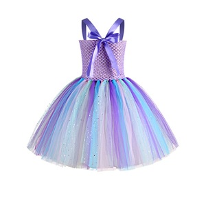 Usine en Stock Sirène Tutu Robe Princesse Fête D'anniversaire Robes pour Filles Étoile <span class=keywords><strong>De</strong></span> <span class=keywords><strong>Mer</strong></span> Halloween Cosplay Sirène Costume - Product Image 4