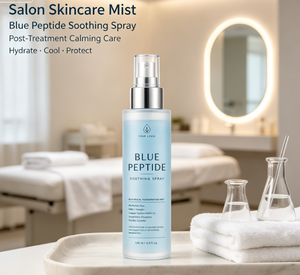 Spray apaisant au peptide bleu 120 ml, étiquette privée personnalisée, brume hydratante pour le visage pour tous types de peau - Product Image 2