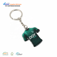 Fournisseur de porte-clés, porte-clés en métal et résine avec logo personnalisé en époxy, forme personnalisée, pour cadeaux