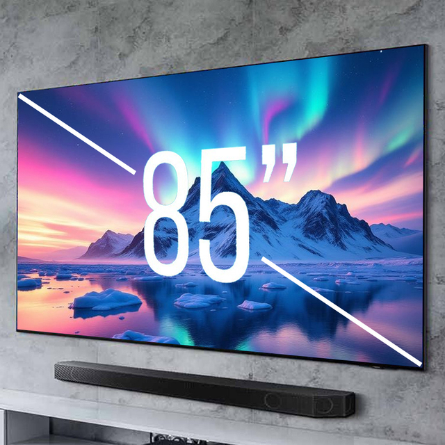 Wholesale Smart Tv 85 Inch 4k ultra hd Oled Android Wifi QLED LED 85 Inch Smart Tv 4k ultra hd Led Televisie 85 Inch 4k Smart Tv