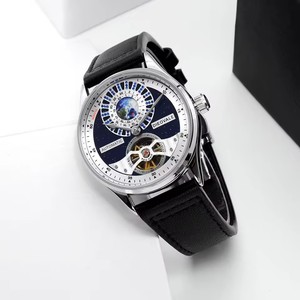 Montres mécaniques automatiques pour hommes, cadran squelette, lumineuses, étanches 3 ATM, mouvement chinois, luxe et mode, livraison directe - Product Image 3