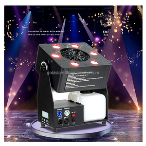 * TOPHot cabeza móvil LED máquina de burbujas Led niebla fiesta equipo RGB humo máquina de burbujas escenario Club bar fiesta máquinas LED DMX DJ - Product Image 5