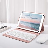 Clavier universel pour tablette de 9 à 10,1 pouces, étui en cuir sans fil détachable pour iPad, Samsung, Huawei, Kindle, appareils 049-030