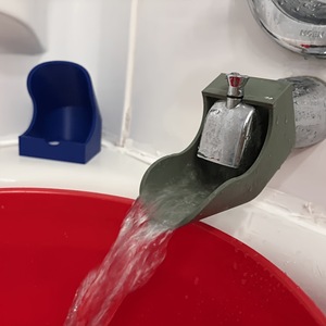 Nuevo Extensor de Grifo para Bañera de Estilo Americano, Impreso en 3D con PLA, Ahorrador de Agua, Conector de Extensión para el Hogar - Product Image 2