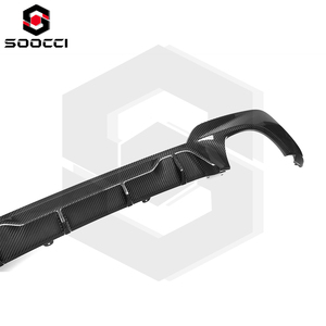 Difusor trasero de fibra de carbono estilo MP para <span class=keywords><strong>BMW</strong></span> Serie 3 <span class=keywords><strong>320i</strong></span> 325i 330i <span class=keywords><strong>G20</strong></span> <span class=keywords><strong>2019</strong></span> + divisor de labios de parachoques trasero alerón inferior - Product Image 2