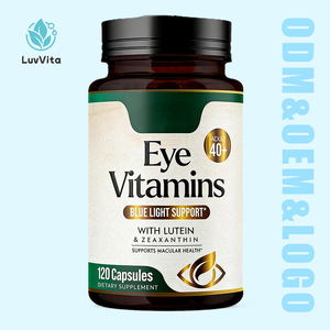 Vitamine per gli occhi per adulti, 24 nutrienti con luteina, protezione dalla luce blu e supporto per la salute della retina, 120 capsule, integratore alimentare - Product Image 1