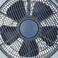 Ventilateurs de table portables électriques K-Air Offres Spéciales Ventilateur de bureau de 12 pouces avec minuterie