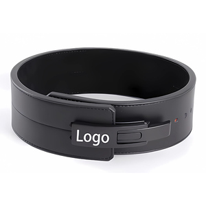 Cinturón de levantamiento de pesas de cuero de vaca de 10 mm con logotipo personalizado para fitness, levantamiento de pesas y powerlifting para hombres - Product Image 1