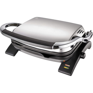 Cool Touch Handle Aluminio Parrillas eléctricas Planchas Sandwich Panini Grill Press Maker Recubrimiento antiadherente con material de PTFE - Product Image 1
