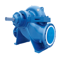 Fournisseur chinois de pompe à eau Prix de la pompe à boîtier fendu horizontal à Double aspiration Pompe de lutte contre l'incendie à moteur électrique 500S98/20SH-6