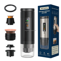 Machine à café expresso auto-chauffante 3 en 1, portable, 7500 mAh, rechargeable par USB, 20 bars, pour capsules de café moulu K-Cup