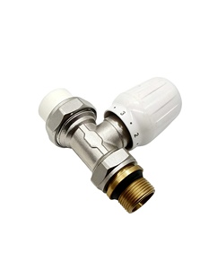 Robinet thermostatique industriel flexible en laiton DN20 avec raccord fileté PPR, vanne de régulation de température manuelle pour hôtel - Product Image 3