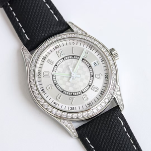 Reloj Cronógrafo de Lujo para Hombre 2025, 41 mm, Acero Inoxidable, Correa de Cuero Genuino, Cristal de Zafiro, Mecánico, Sencillo - Product Image 1