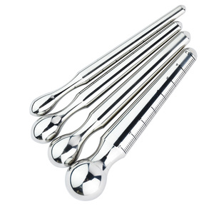 FRRK Design termometro in metallo spina anale per la <span class=keywords><strong>prostata</strong></span> <span class=keywords><strong>stimolare</strong></span> liscio in acciaio inox bastone occhio di cavallo maschile masturbatore giocattoli del sesso - Product Image 3